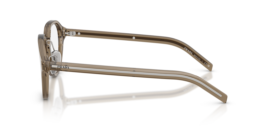 Occhiali da vista prada pr c05v 18t1o1 marron pantos masculino taglia 50mm - Vista dettagliata