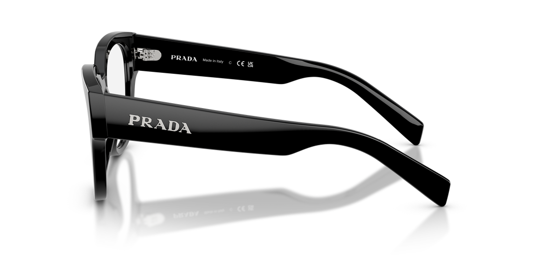 Occhiali da vista prada pr c06v 16k1o1 negro oval femenino taglia 54mm - Vista dettagliata