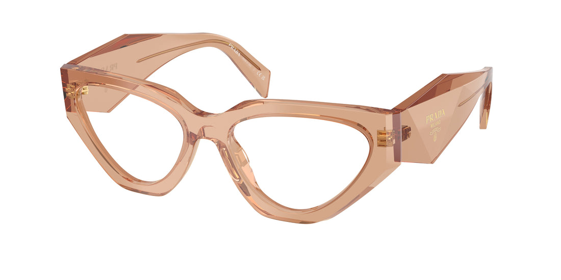 Occhiali da vista prada pr c07v 20h1o1 marron irregular femenino taglia 54mm - Vista principale