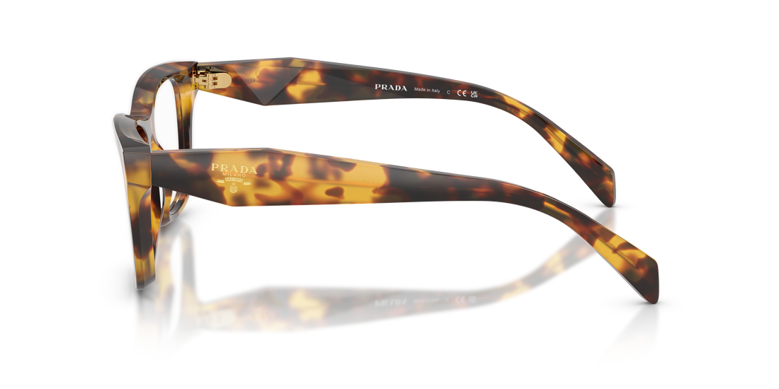 Occhiali da vista prada pr c10v 14l1o1 havana butterfly femenino taglia 54mm - Vista dettagliata