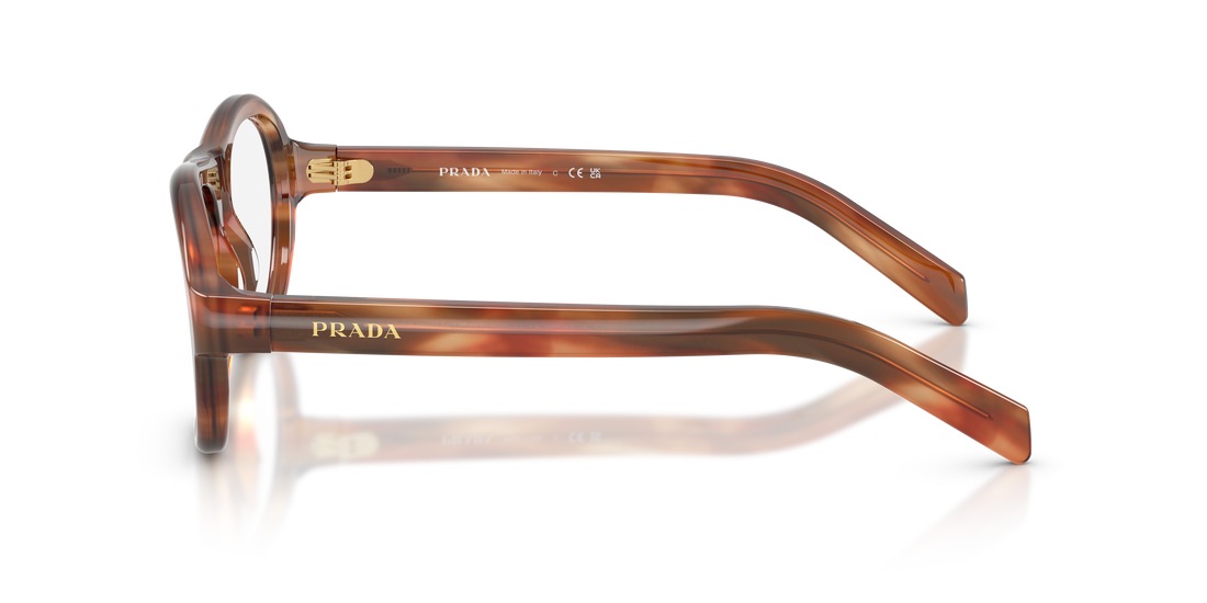 Brillen prada pr c12v 24g1o1 marron pillow femenino größe 54mm - Detailansicht