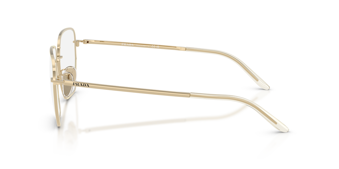 Occhiali da vista prada pr c51vd zvn1o1 dorado square femenino taglia 54mm - Vista dettagliata