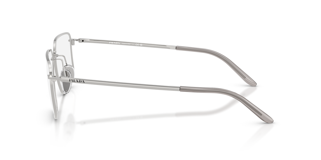 Occhiali da vista prada pr c52v 1bc1o1 plateado rectangular femenino taglia 53mm - Vista dettagliata