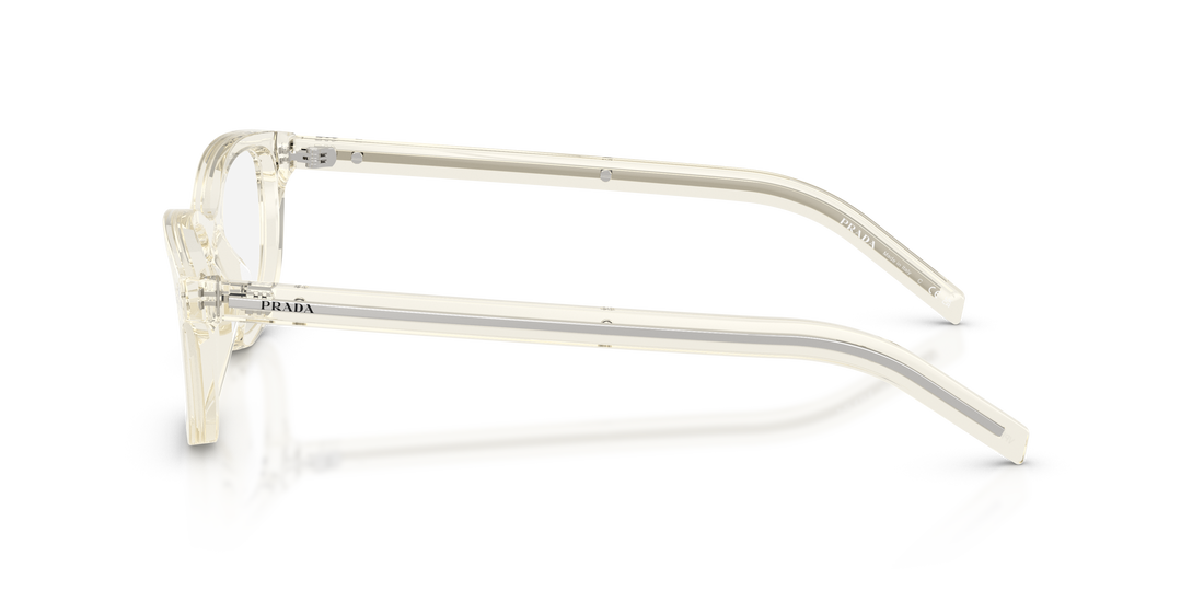 Occhiali da vista prada pr d01vu 12x1o1 marron oval femenino taglia 52mm - Vista dettagliata