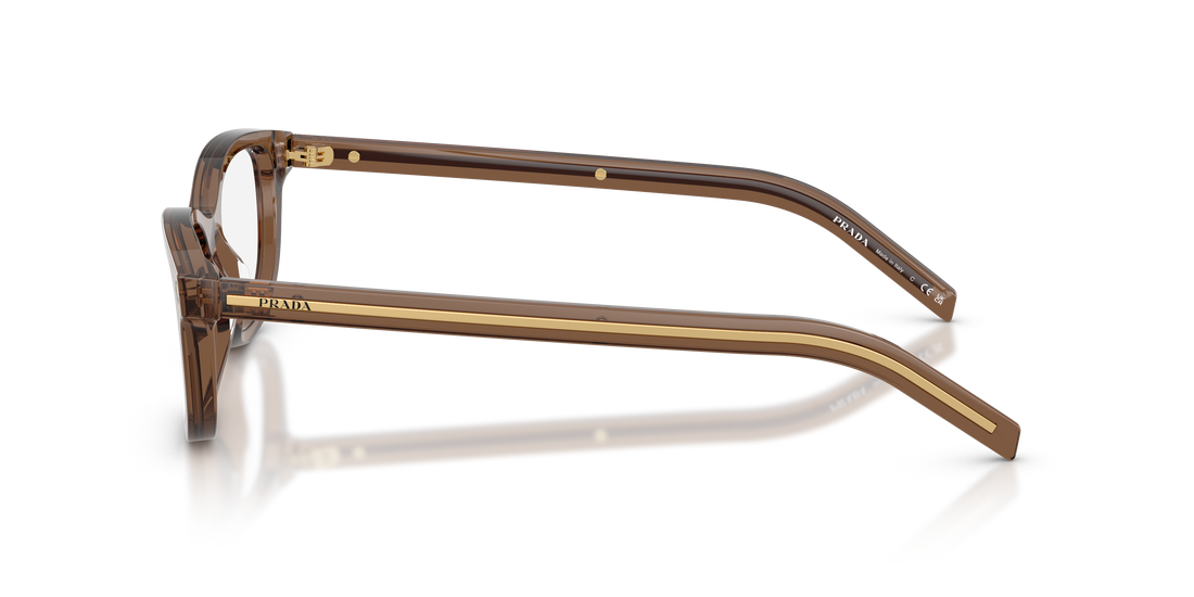 Occhiali da vista prada pr d01vu 28i1o1 transparente oval femenino taglia 52mm - Vista dettagliata