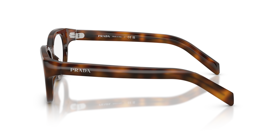 Occhiali da vista prada pr d03vu 20d1o1 havana pantos femenino taglia 54mm - Vista dettagliata