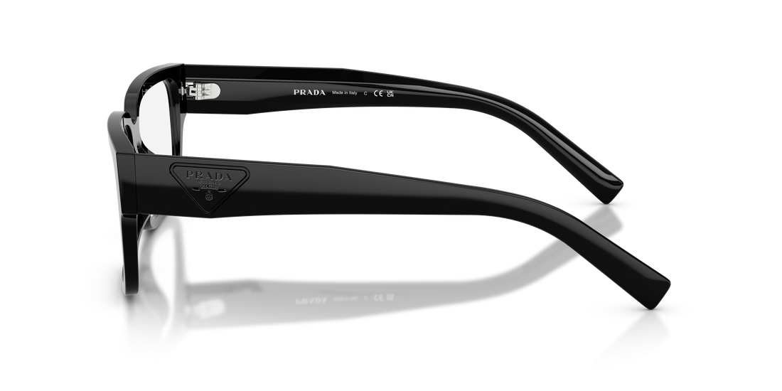 Occhiali da vista prada pr d10vd 16k1o1 negro rectangular masculino taglia 55mm - Vista dettagliata