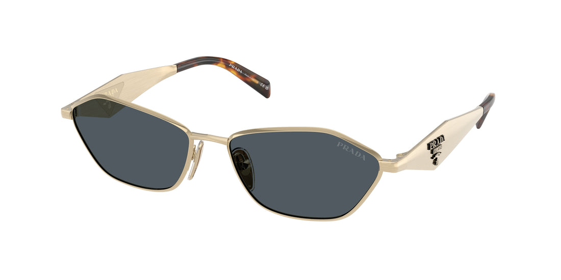 Óculos de sol prada pr d50s zvn70b dorado irregular femenino tamanho 57mm - Vista principal