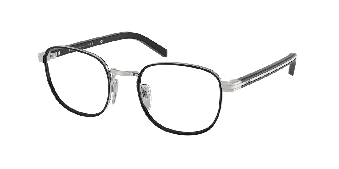 Occhiali da vista prada pr d50v 1bc1o1 plateado pantos masculino taglia 50mm - Vista principale