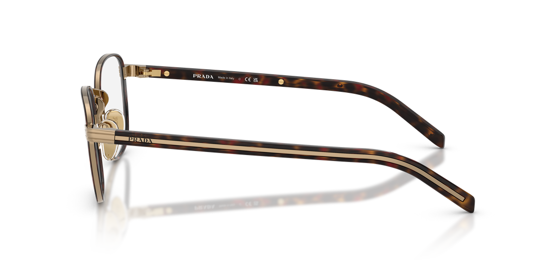 Occhiali da vista prada pr d50v 7oe1o1 dorado pantos masculino taglia 50mm - Vista dettagliata