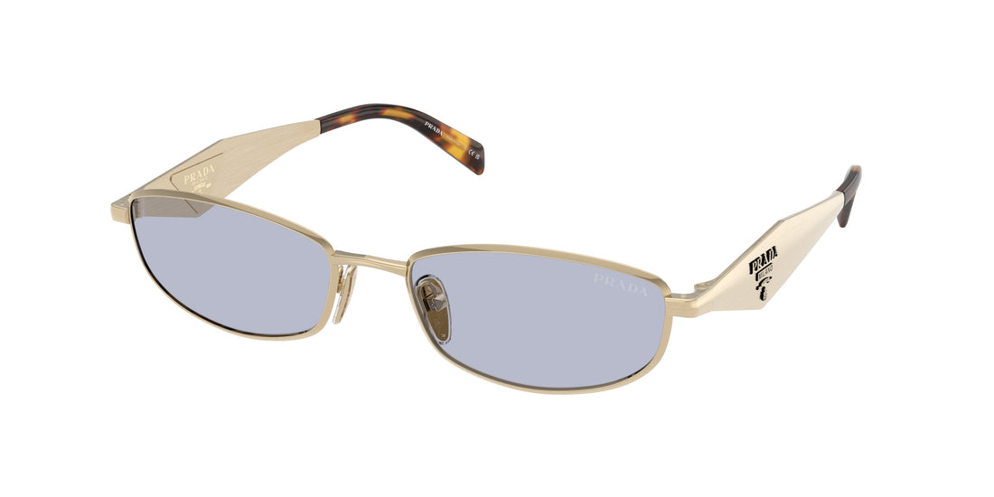 Óculos de sol prada pr d51s zvn30x dorado oval femenino tamanho 55mm - Vista principal