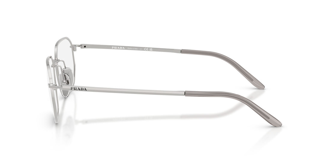 Occhiali da vista prada pr d51v 1bc1o1 plateado irregular masculino taglia 54mm - Vista dettagliata