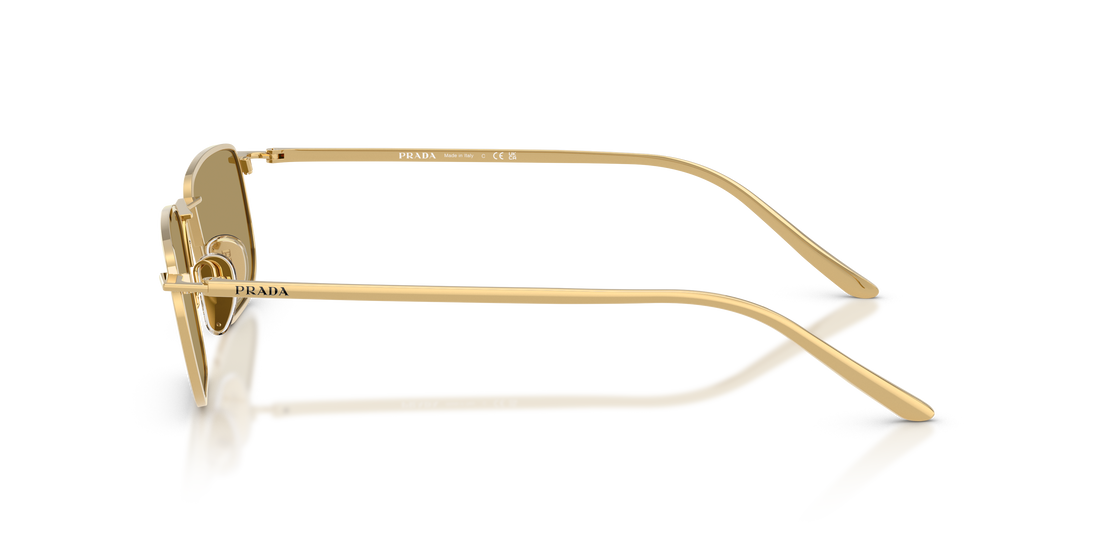 Gafas de sol prada pr d52s 5ak70g dorado pillow masculino talla 49mm - Vista de detalle
