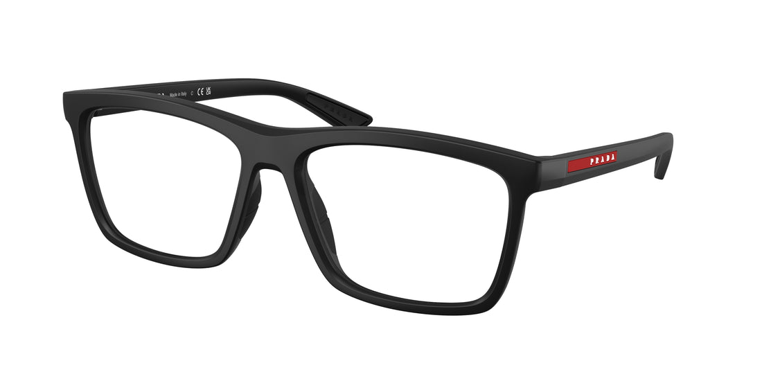 Gafas graduadas prada linea rossa ps 01tv 1bo1o1 negro pillow masculino talla 56mm - Vista principal