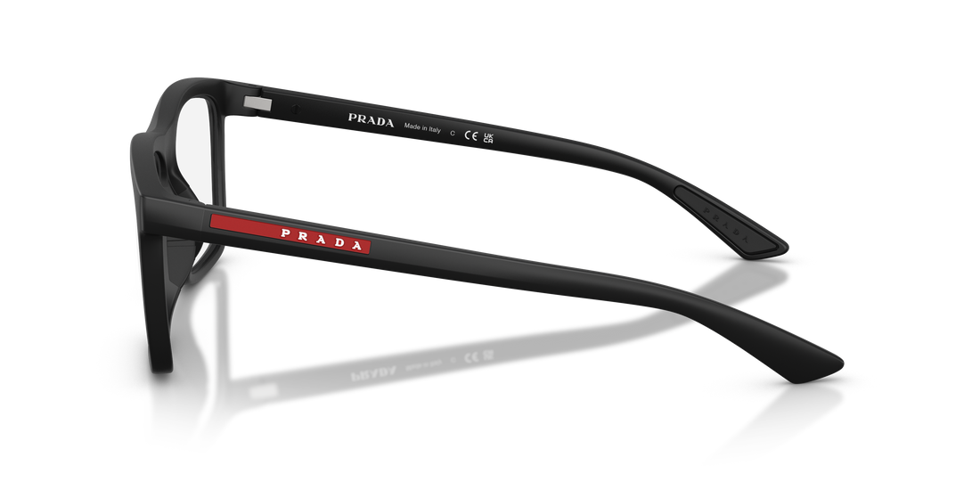 Prescription glasses prada linea rossa ps 01tv 1bo1o1 negro pillow masculino size 56mm - Detailed view