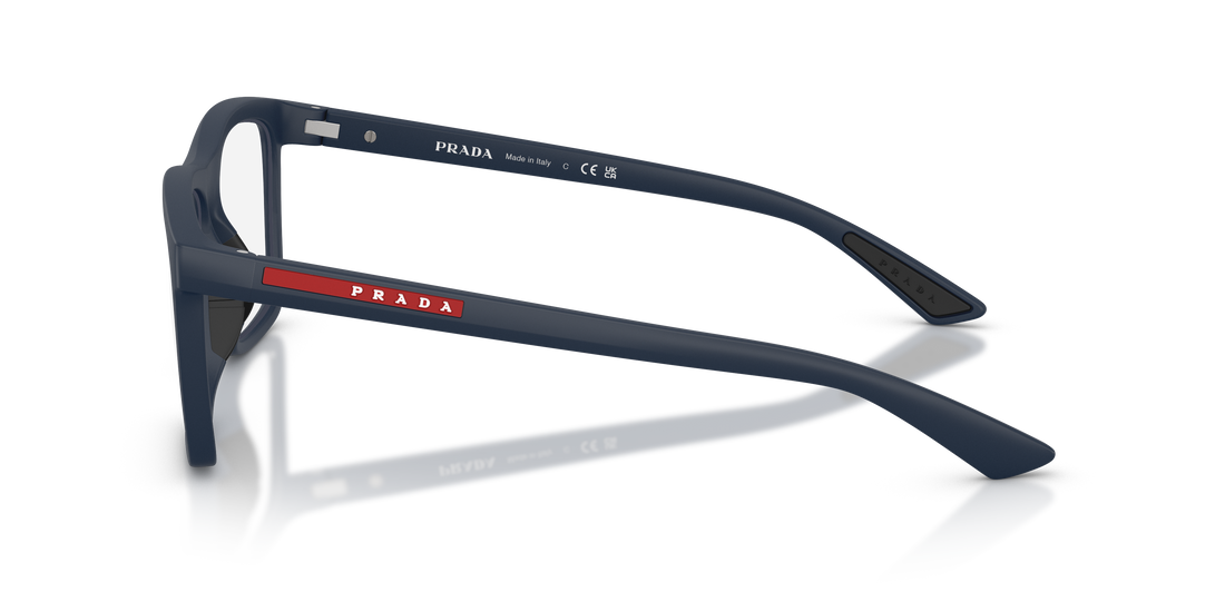 Gafas graduadas prada linea rossa ps 01tv mag1o1 azul pillow masculino talla 56mm - Vista de detalle
