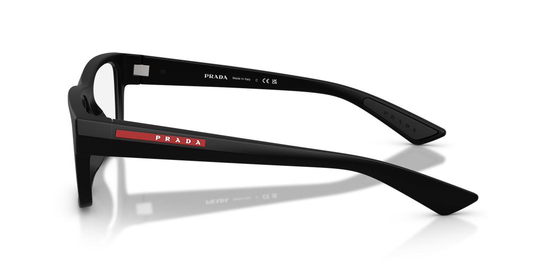 Prescription glasses prada linea rossa ps 02tv 1bo1o1 negro pillow masculino size 56mm - Detailed view