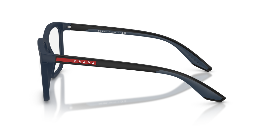 Gafas graduadas prada linea rossa ps 03sv tfy1o1 azul rectangular masculino talla 55mm - Vista de detalle