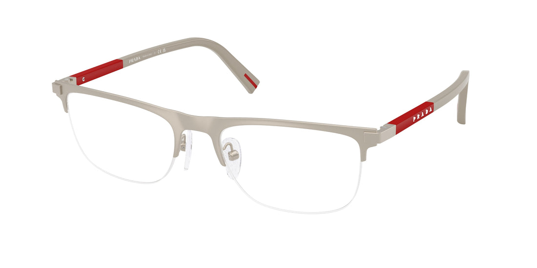Brillen prada linea rossa ps 50rv 18x1o1 marrón pillow masculina größe 55mm - Hauptansicht