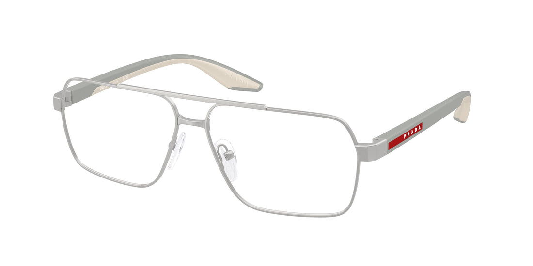 Prescription glasses prada linea rossa ps 51tv 18x1o1 marron rectangular masculino size 57mm - Main view