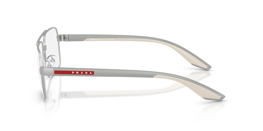 Prescription glasses prada linea rossa ps 51tv 18x1o1 marron rectangular masculino size 57mm - Detailed view