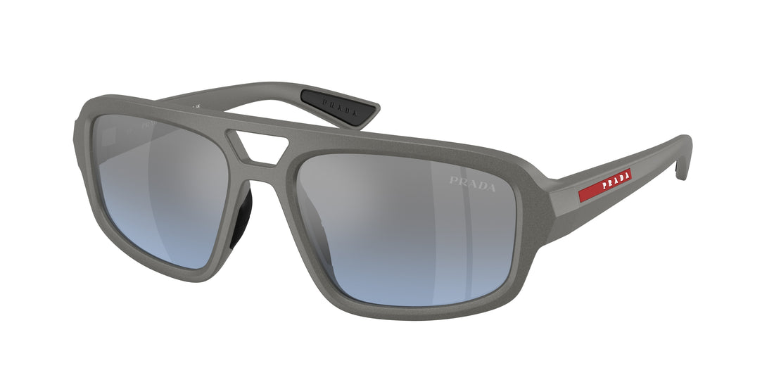 Zonnebrillen prada linea rossa ps b11su 16x11a gris irregular masculino maat 57mm - Hoofdaanzicht