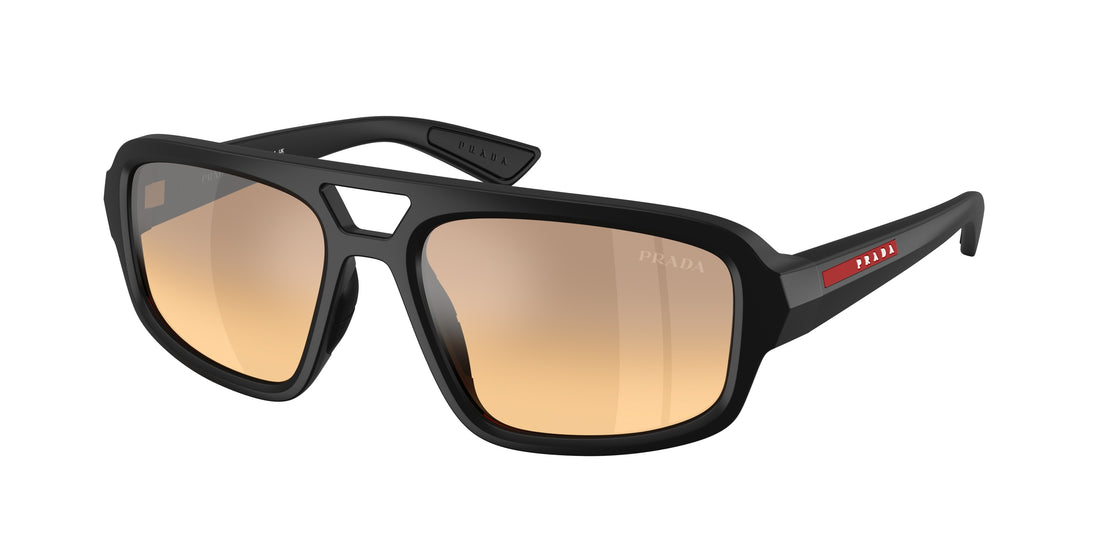 Gafas de sol prada linea rossa ps b11su 1bo40z negro irregular masculino talla 57mm - Vista principal
