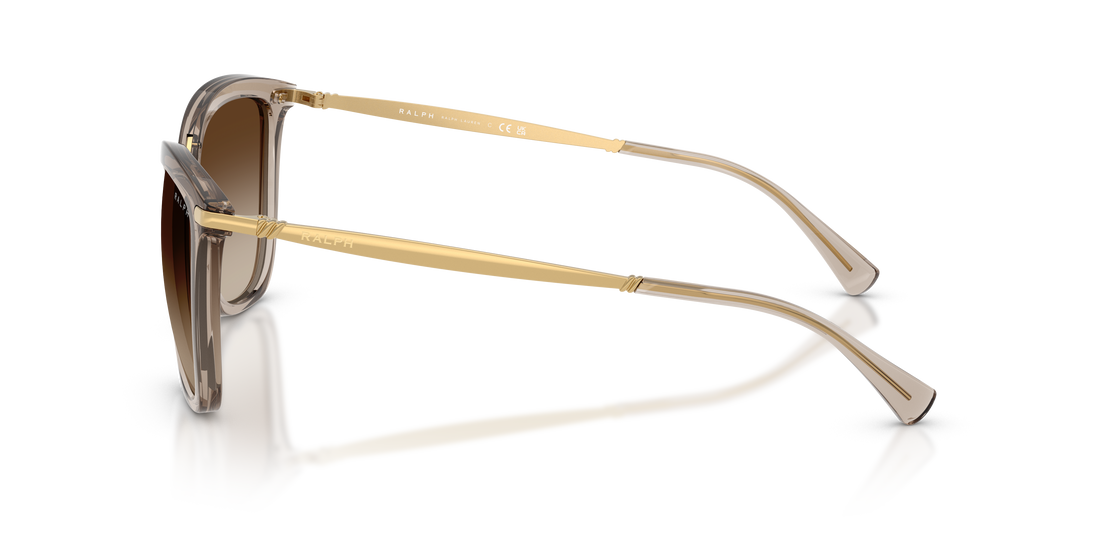 Occhiali da sole ralph ra5245 580213 marron cat eye femenino taglia 55mm - Vista dettagliata