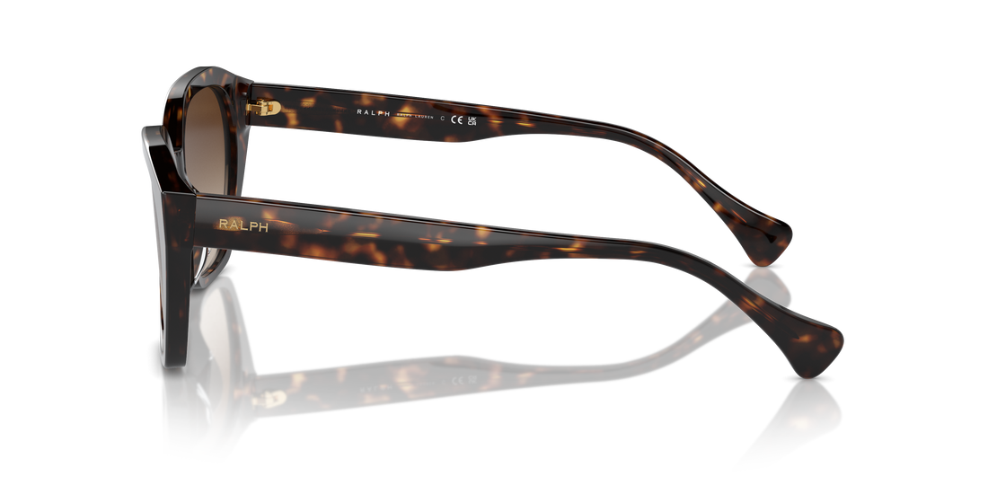 Occhiali da sole ralph ra5315u 500313 marron cat eye femenino taglia 54mm - Vista dettagliata