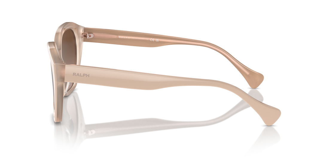 Occhiali da sole ralph ra5315u 606313 beige cat eye femenino taglia 54mm - Vista dettagliata