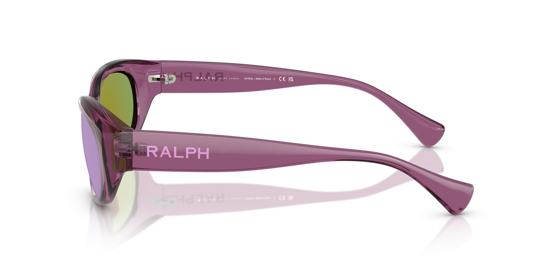 Occhiali da sole ralph ra5327u 62074v violeta oval femenino taglia 55mm - Vista dettagliata