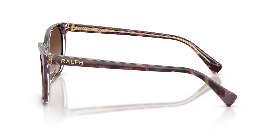 Óculos de sol ralph ra5348u 630313 havana square femenino tamanho 56mm - Vista de detalhe