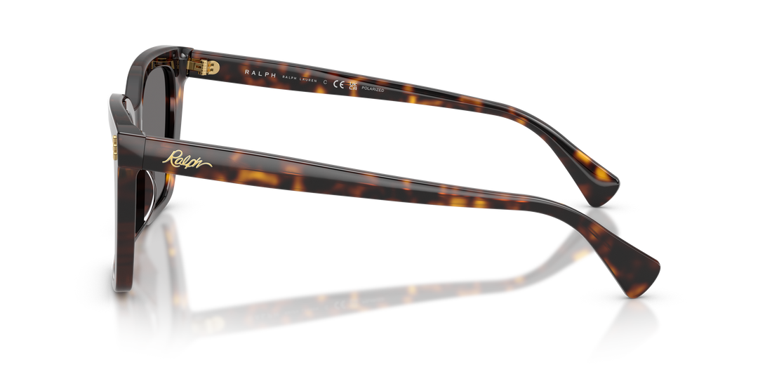 Óculos de sol ralph ra5349u 500381 havana square femenino tamanho 53mm - Vista de detalhe