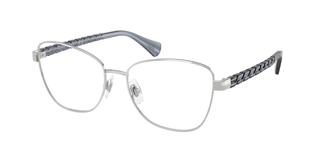 Occhiali da vista ralph ra6064 9001 plateado irregular femenino taglia 55mm - Vista principale