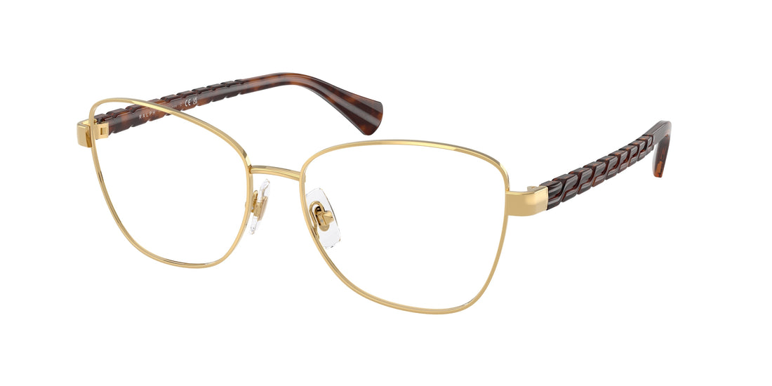 Prescription glasses ralph ra6064 9490 dorado irregular femenino size 53mm - Main view