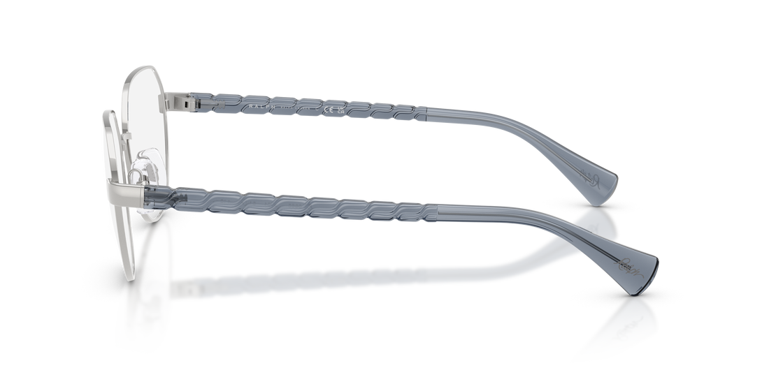 Prescription glasses ralph ra6065 9001 plateado irregular femenino size 54mm - Detailed view