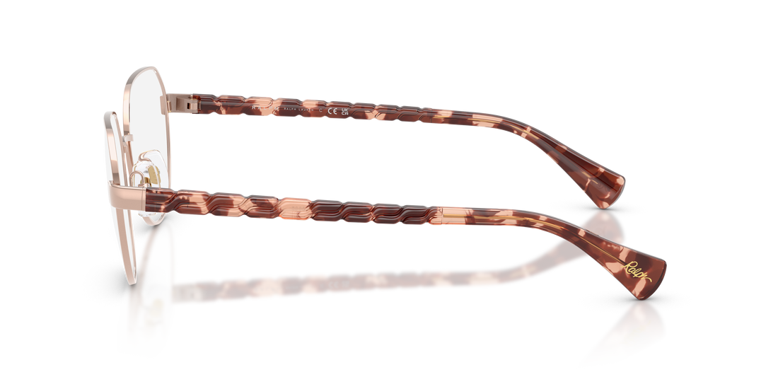 Prescription glasses ralph ra6065 9427 dorado irregular femenino size 52mm - Detailed view