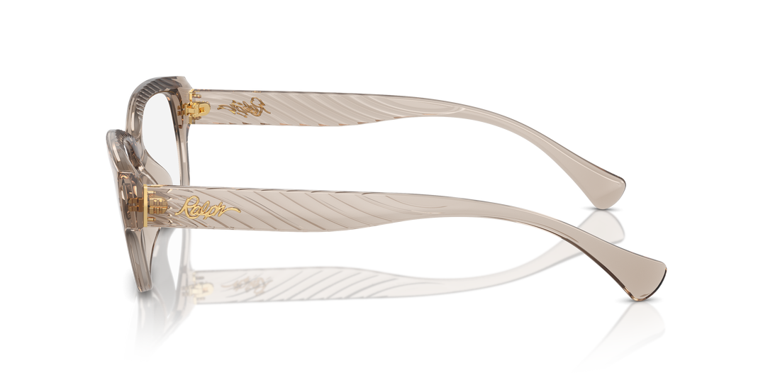 Brillen ralph ra7165u 5802 transparente oval femenino größe 53mm - Detailansicht