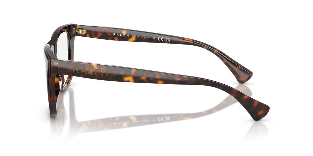 Lunettes de vue ralph ra7170u 5003 carey rectangular femenina taille 53mm - Vue détaillée