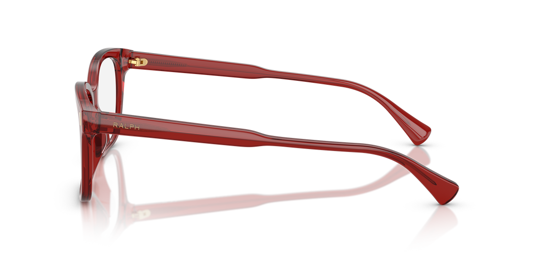 Prescription glasses ralph ra7174u 6320 rojo rectangular femenina size 55mm - Detailed view