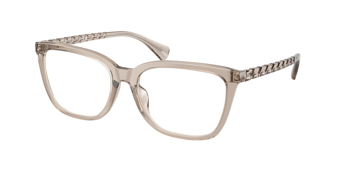Prescription glasses ralph ra7178u 5802 marron butterfly femenino size 52mm - Main view