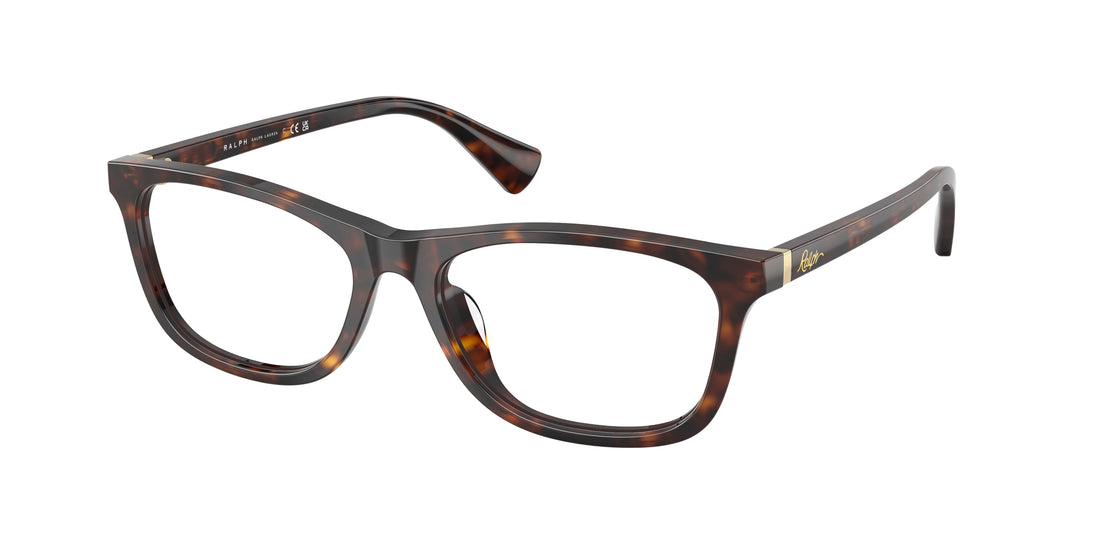 Prescription glasses ralph ra7179u 5003 havana rectangular femenino size 55mm - Main view