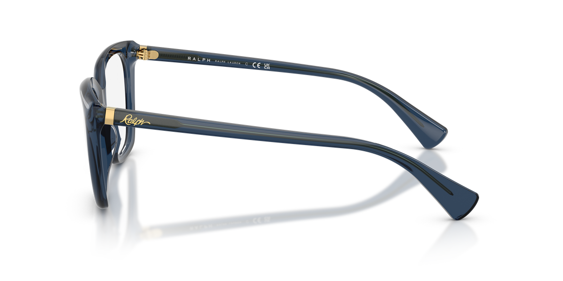 Prescription glasses ralph ra7180u 6119 azul butterfly femenino size 53mm - Detailed view