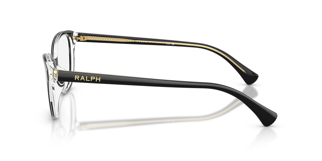 Occhiali da vista ralph ra7186u 6297 negro oval femenino taglia 53mm - Vista dettagliata