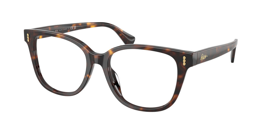 Prescription glasses ralph ra7196u 5003 marron square femenino size 54mm - Main view