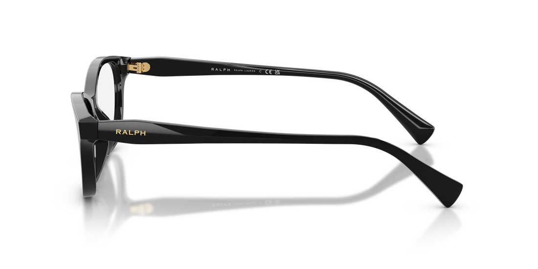 Prescription glasses ralph ra7197u 5001 negro cat eye femenino size 53mm - Detailed view
