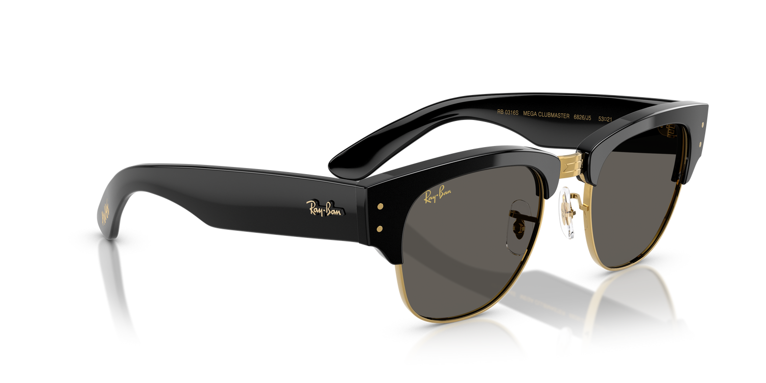 RAY-BAN RB0316S MEGA CLUBMASTER 6826J5 53