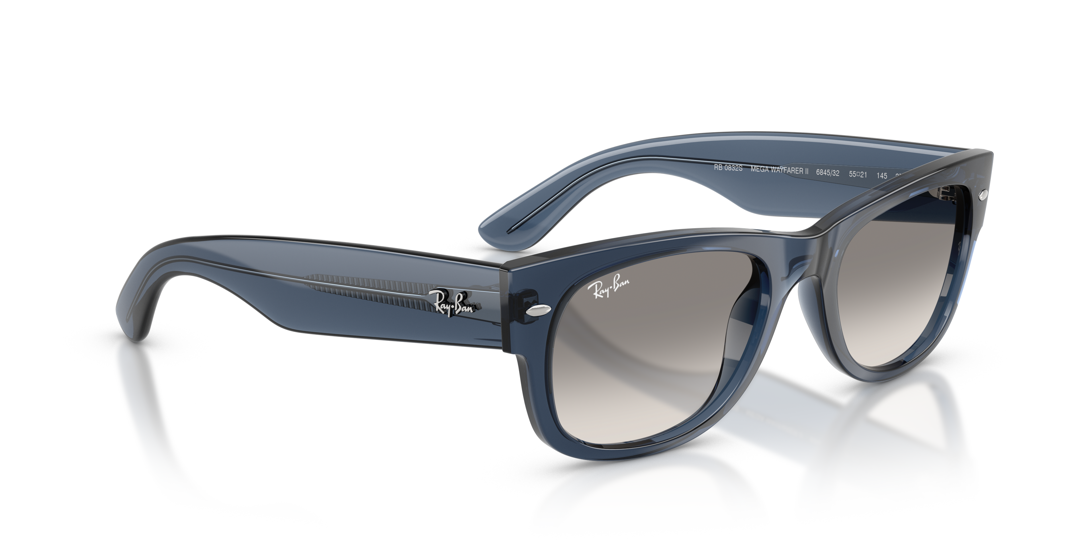 RAY-BAN RB0832S MEGA WAYFARER II 684532 55