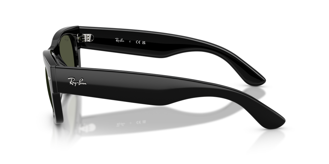 Óculos de sol ray-ban rb0832s mega wayfarer ii 901/31 negro square unisex tamanho 52mm - Vista de detalhe