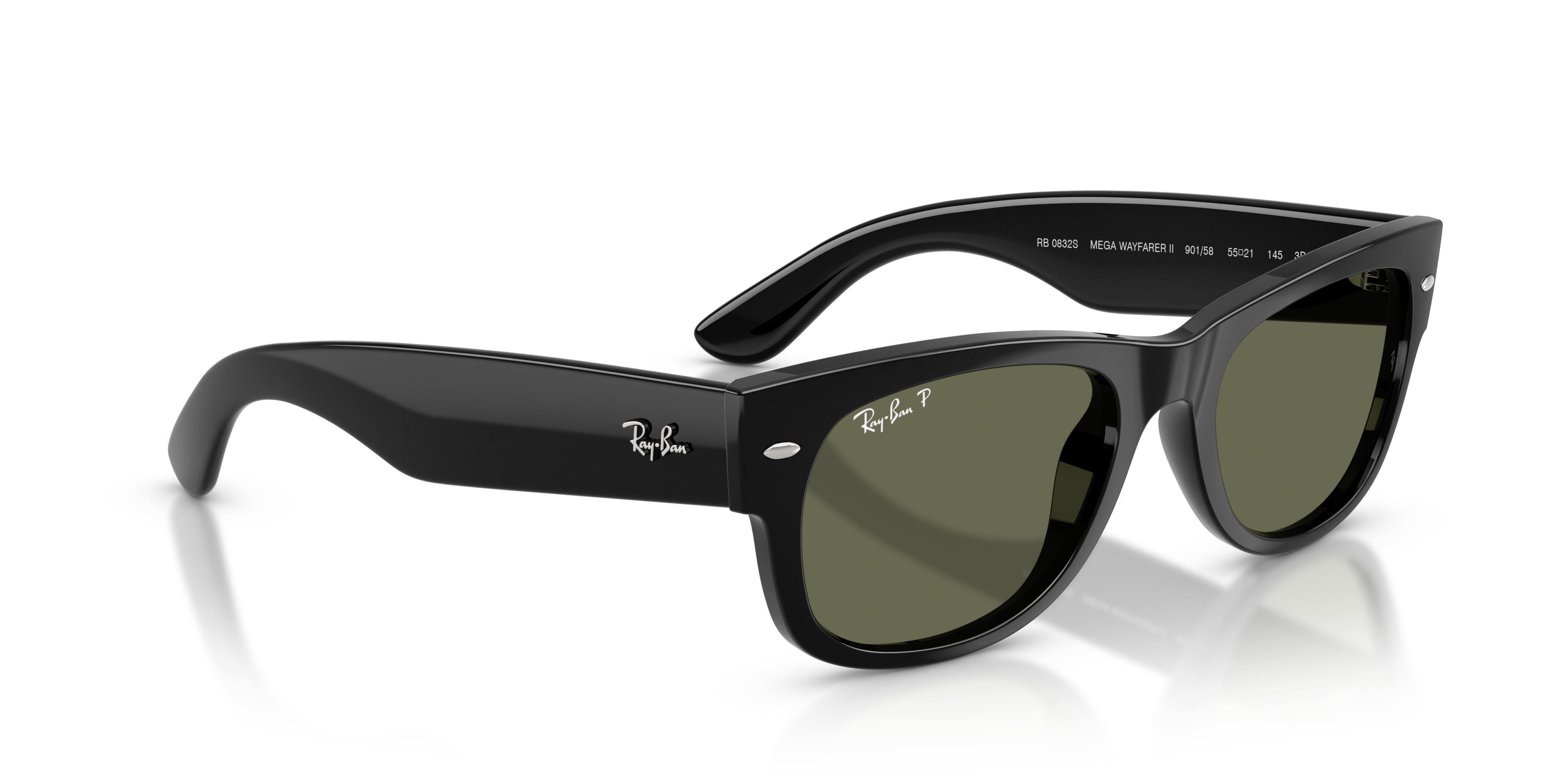 RAY-BAN RB0832S MEGA WAYFARER II 901/58 55
